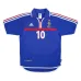 The retro home jersey of Zinedine Zidane's French national team in 2000 - Blue