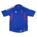 Le maillot rétro domicile de l'équipe nationale de France porté par Robert Pires entre 2002 et 2004 - Bleu