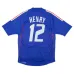 The retro home jersey of Thierry Henry's French national team from 2002 to 2004 - blue.