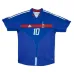 The retro home jersey of Zinedine Zidane's French national team from 2004 to 2006 - blue.
