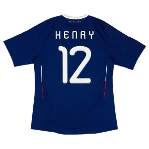 The retro home jersey of Thierry Henry's French national team in the 2009/2010 season - blue.