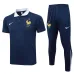 Tenue de entraînement POLO 2024/25 de l'équipe nationale française + pantalon - bleu