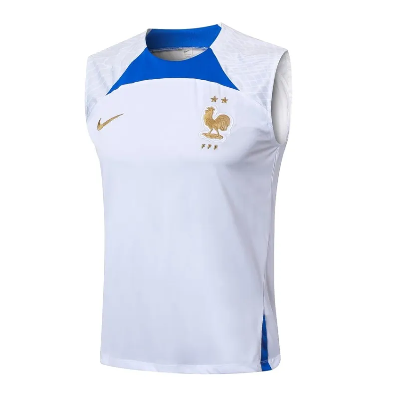 La giacca e i shorts della squadra nazionale francese per la stagione 2024/25 - bianco.
