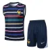 The French national team's 2024/25 vest and shorts - blue pattern.