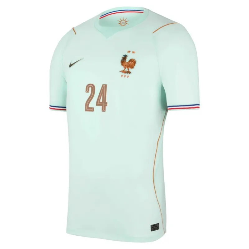 France CHERKI 2026/27 Away Kids Kit Green