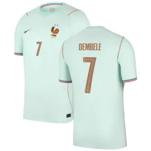 France DEMBELE 2026 World Cup away jersey green