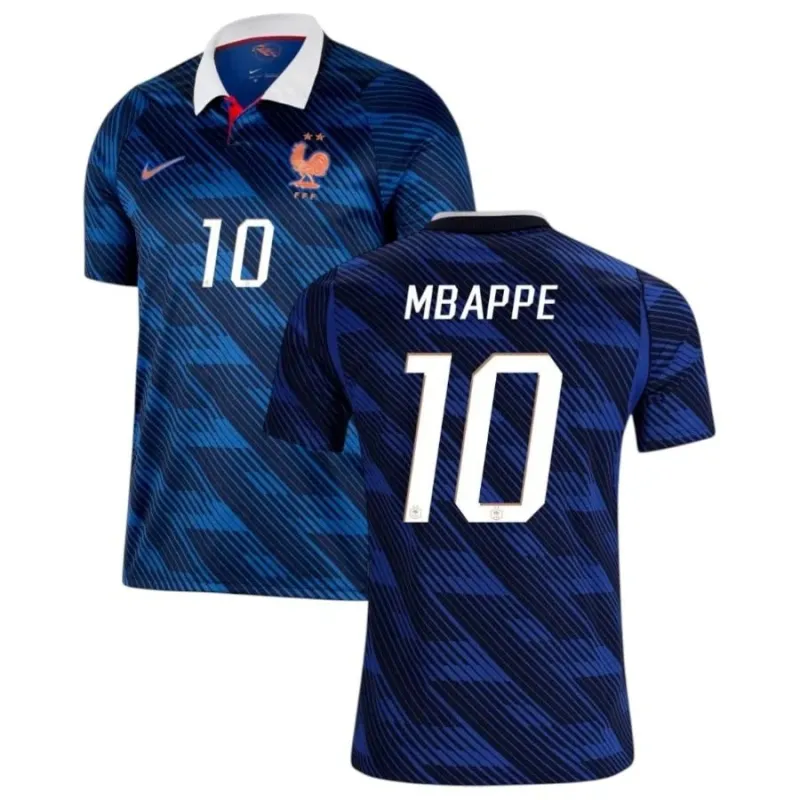 France MBAPPE 2026 World Cup home jersey blue