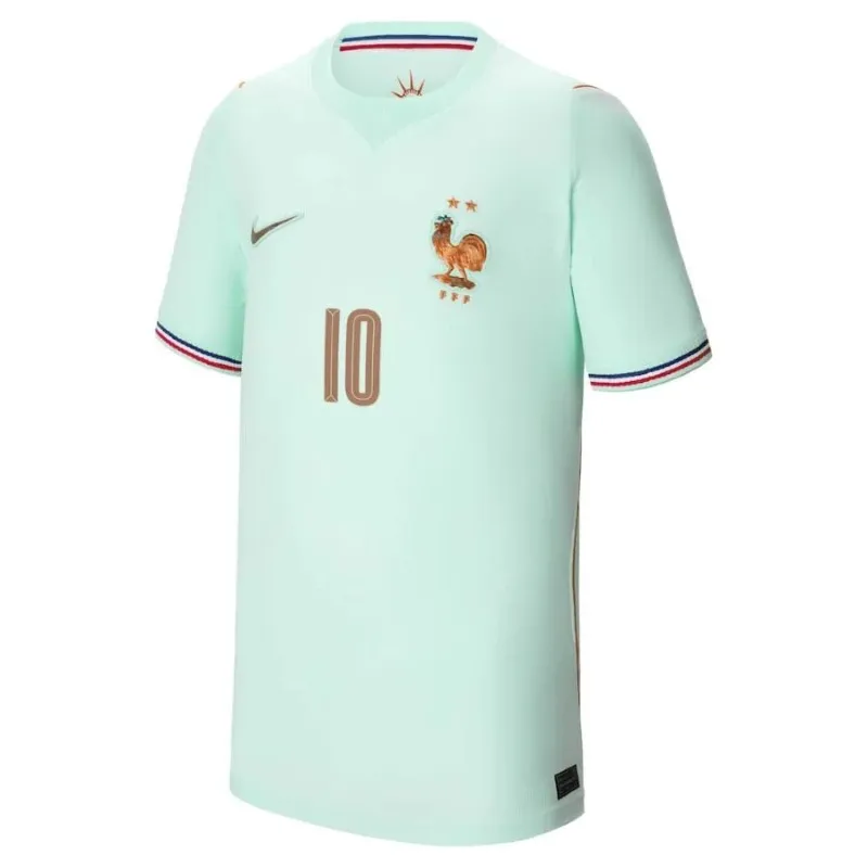 France MBAPPE 2026 World Cup kids away jersey set green