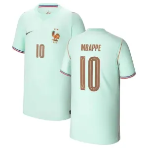 France MBAPPE 2026 World Cup kids away jersey green