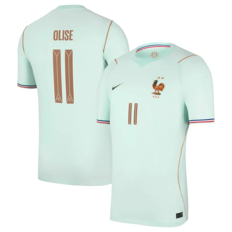 France OLISE 2026/27 Away Jersey Green