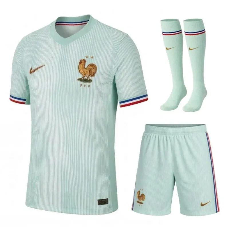 Francia 2026 Mondiali Kit Bambino Trasferta Verde