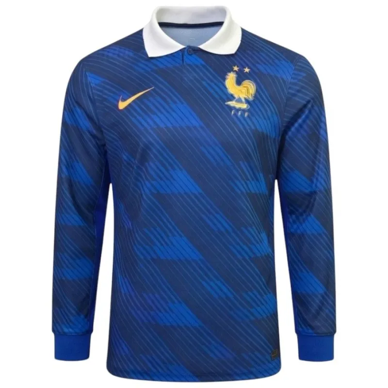 France 2026/27 World Cup Home Long Sleeve Jersey