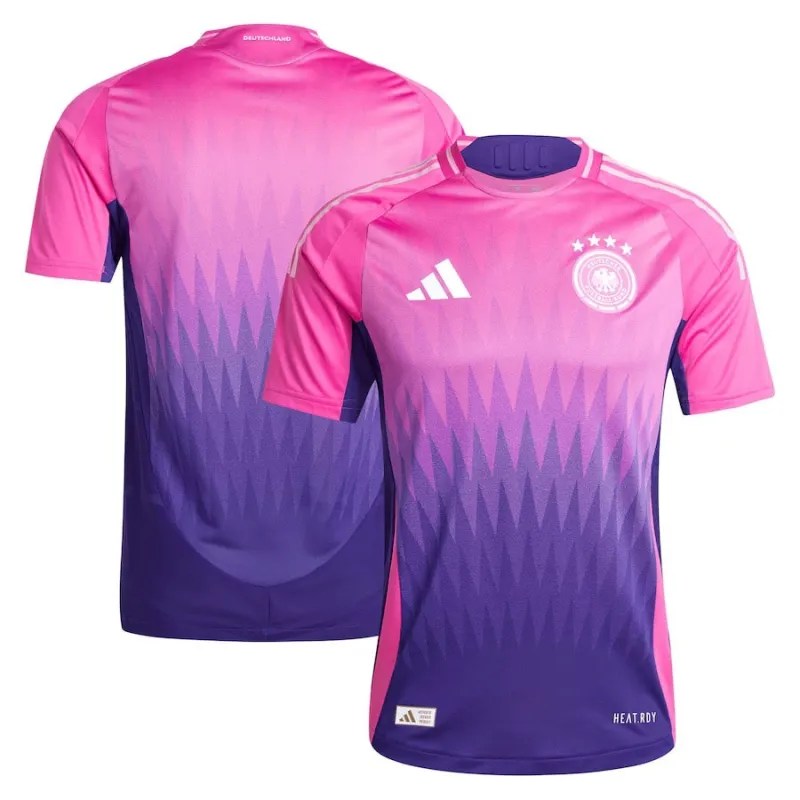 Deutschlands 2024/25 Auswärtstrikot - Spielerausgabe - Rosa