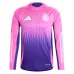 Germany's 2024/25 Away Long-Sleeved Jersey - Pink