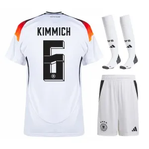 Le kit pour enfants domicile de Joshua Kimmich 2024/25 - Blanc
