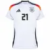 Ilkay Gündoğan's 2024/25 Home Kids' Kit - White