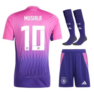 Le kit pour enfants d'extérieur de Jamal Musiala 2024/25 - Rose