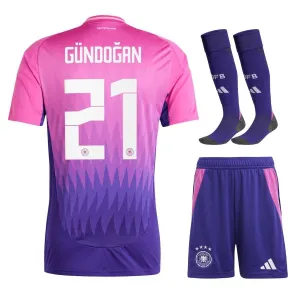 Le kit pour enfants d'extérieur d'Ilkay Gündoğan 2024/25 - Rose