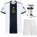 Kit maglia per bambini della Germania per l'Euro 2024 in campo nazionale - Bianco
