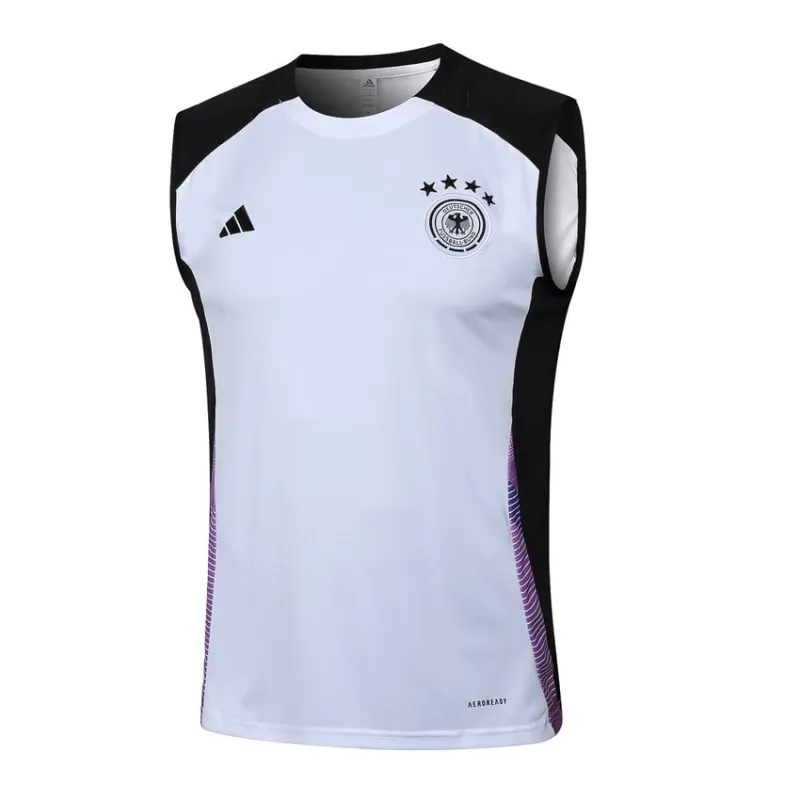 Deutsches 2024/25 Weste + Kurze Hose - Weiß