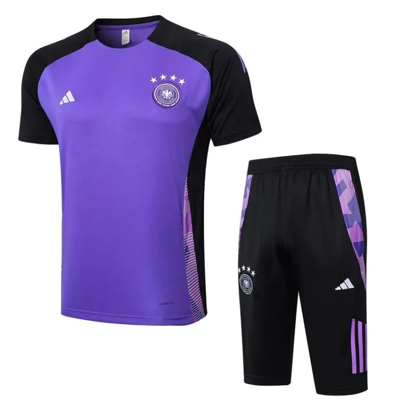 Tenue d'entraînement + shorts de l'Allemagne 2024/25 - Violet
