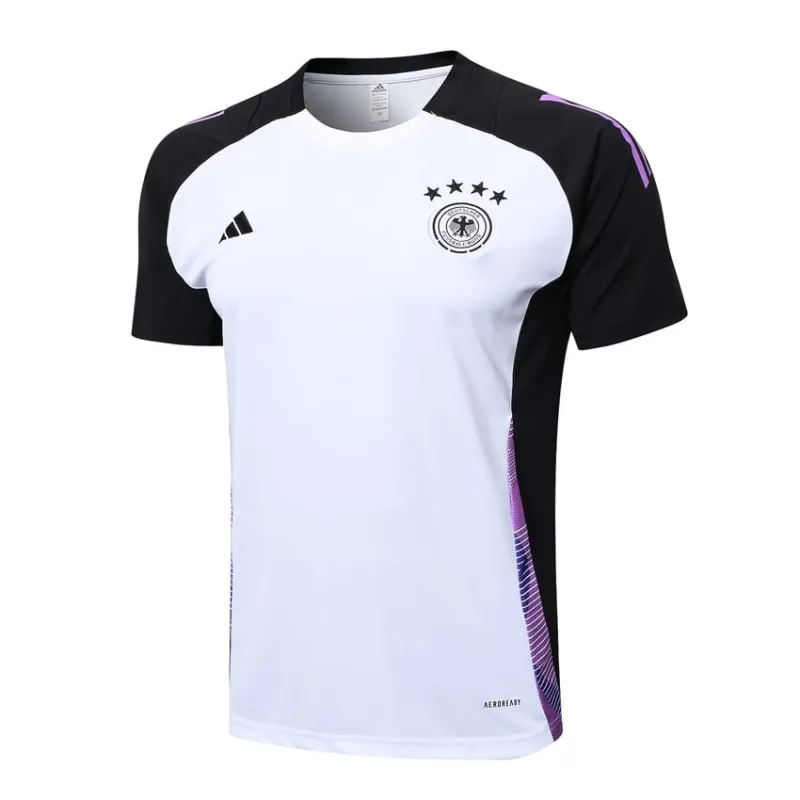 Deutsches 2024/25 Trainingsanzug + Kurze Hose - Weiß