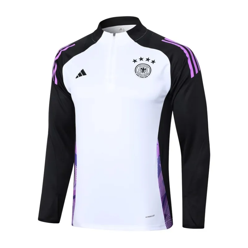Abbigliamento sportivo + pantaloni della Germania 2024/25 - Bianco