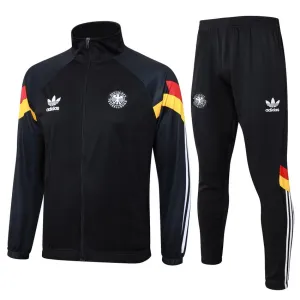 Veste de sport + pantalons de l'Allemagne 2024/25 - Noir