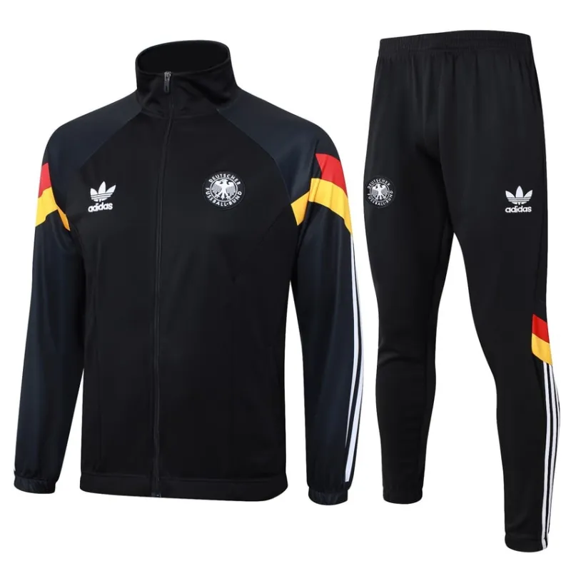 Giacca sportiva + pantaloni della Germania 2024/25 - Nero