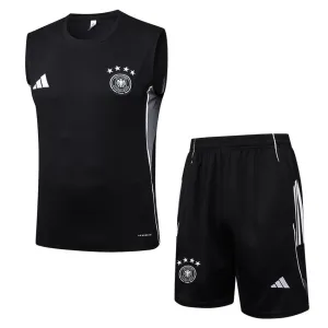 Deutschland 2025/26 Shorts- und Weste-Set - Schwarz