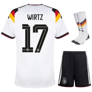 Deutschland WIRTZ 2026/27 Heim Kinder-Set - Weiß