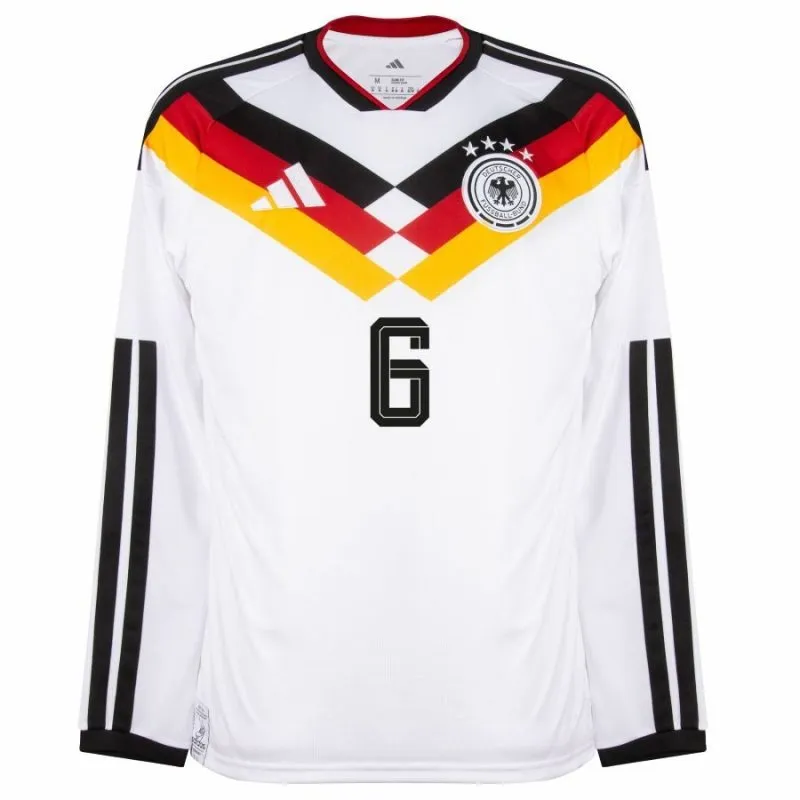 Germany KIMMICH 2026/27 Home Long Sleeve Jersey - White