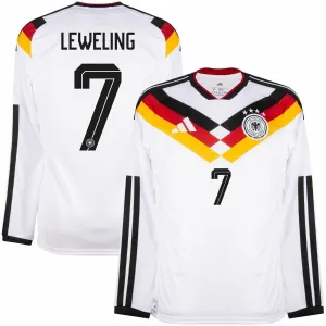 Deutschland LEWELING 2026/27 Heimtrikot mit langen Ärmeln - Weiß