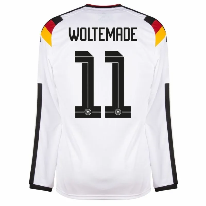Alemania WOITEMADE 2026/27 Camiseta local de manga larga - Blanca