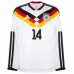 Alemania ADEYEMI 2026/27 Camiseta local de manga larga - Blanca