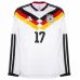 Allemagne WIRTZ 2026/27 Maillot domicile à manches longues - Blanc