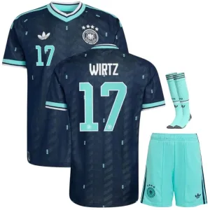 Deutschland WIRTZ 2026/27 Kinder Auswärtsset Blau