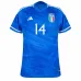 Chiesa's Italy 2023/24 Home Jersey - Blue