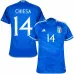 Chiesa's Italy 2023/24 Home Jersey - Blue