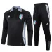Tenue de sport à manches longues + pantalons d'Italie 2024/25 - noir