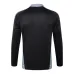 Tenue de sport à manches longues + pantalons d'Italie 2024/25 - noir