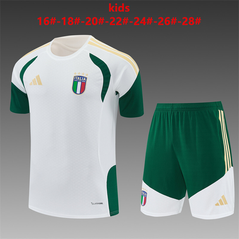 Italien 2026/27 Kinder Trainingsanzug weiß