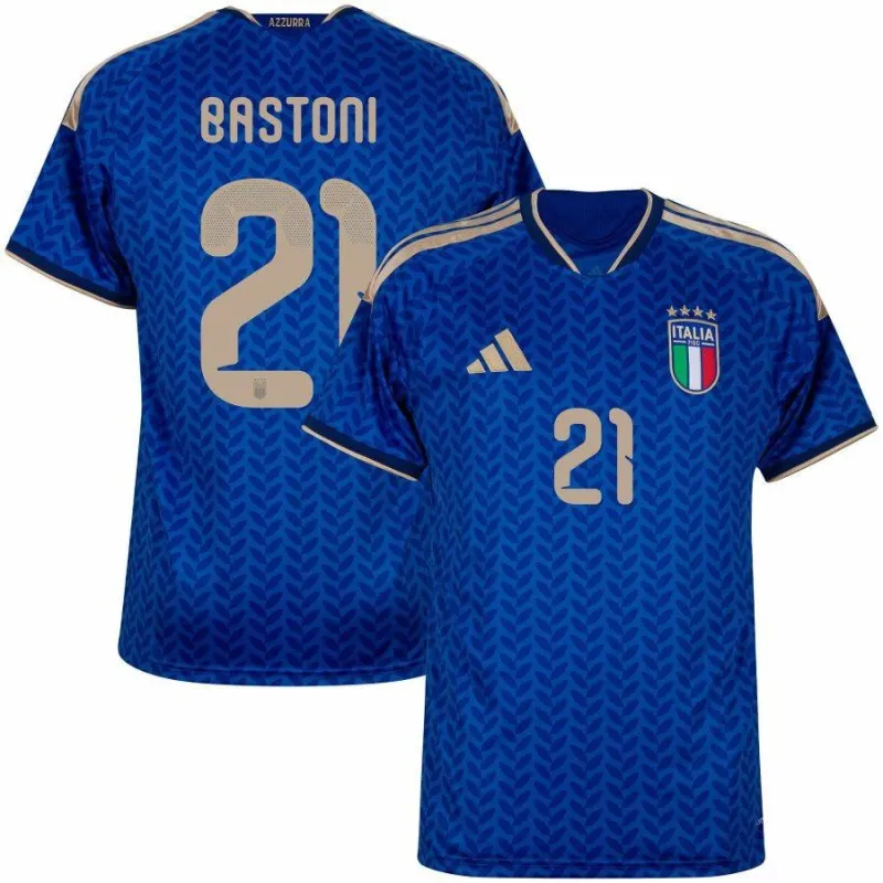 Italia BASTONI 2026/27 Camiseta de Casa - Azul