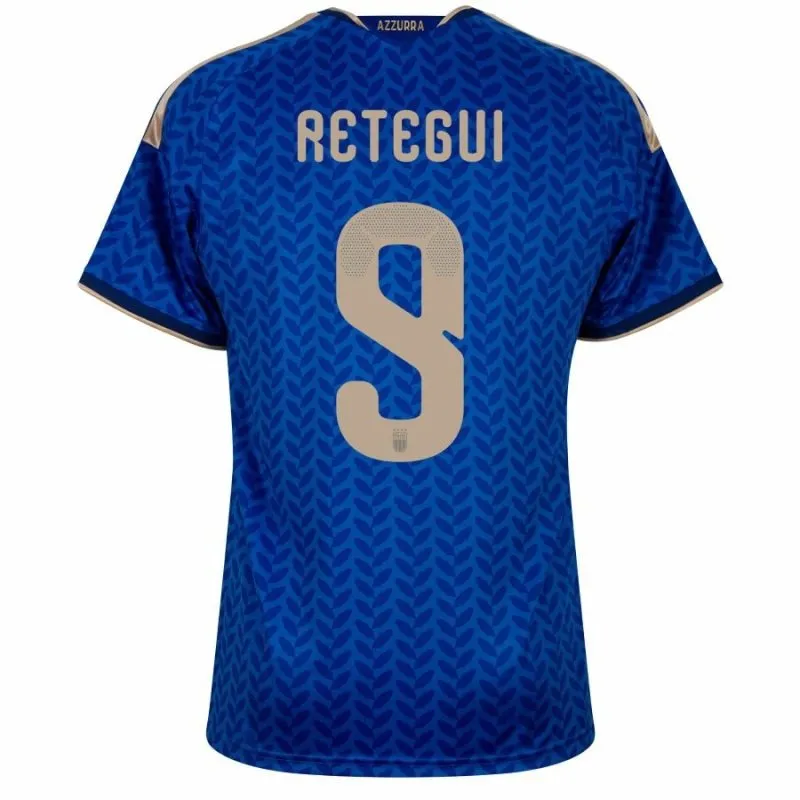 Italien RETEGUI 2026/27 Heim-Kinderkit - Blau