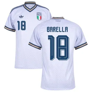 Italy BARELLA 2026/27 Away Jersey White