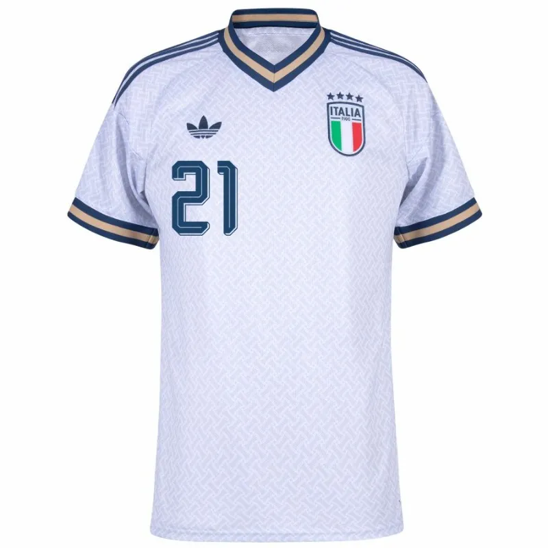 Maillot Extérieur Italie BASTONI 2026/27 Blanc