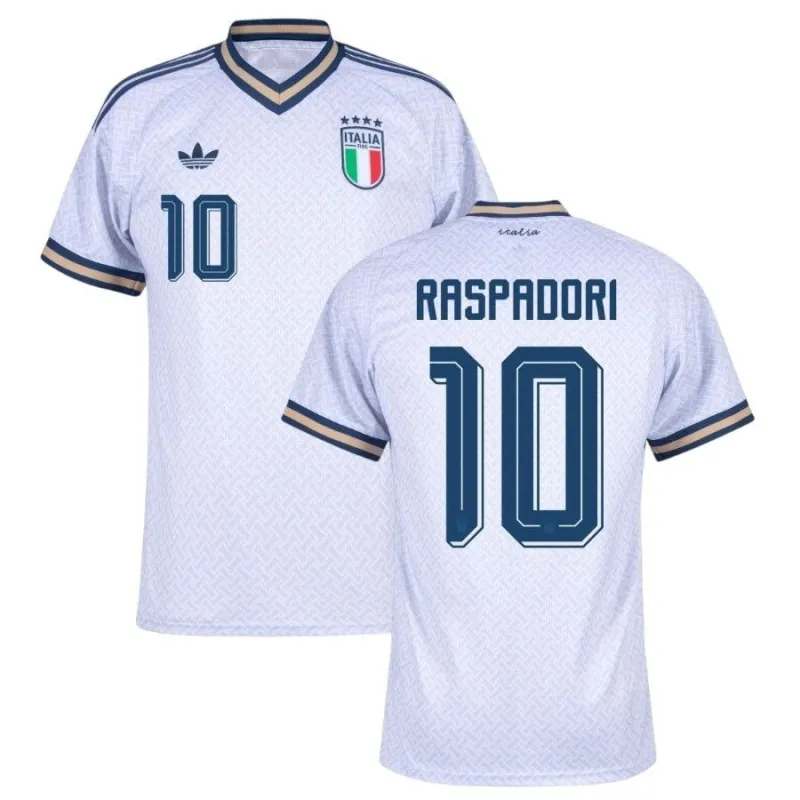 Italy RASPADORI 2026/27 Away Jersey White