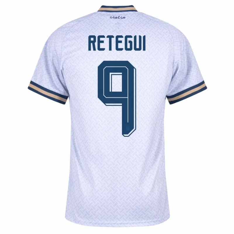 Italy RETEGUI 2026/27 Away Jersey White