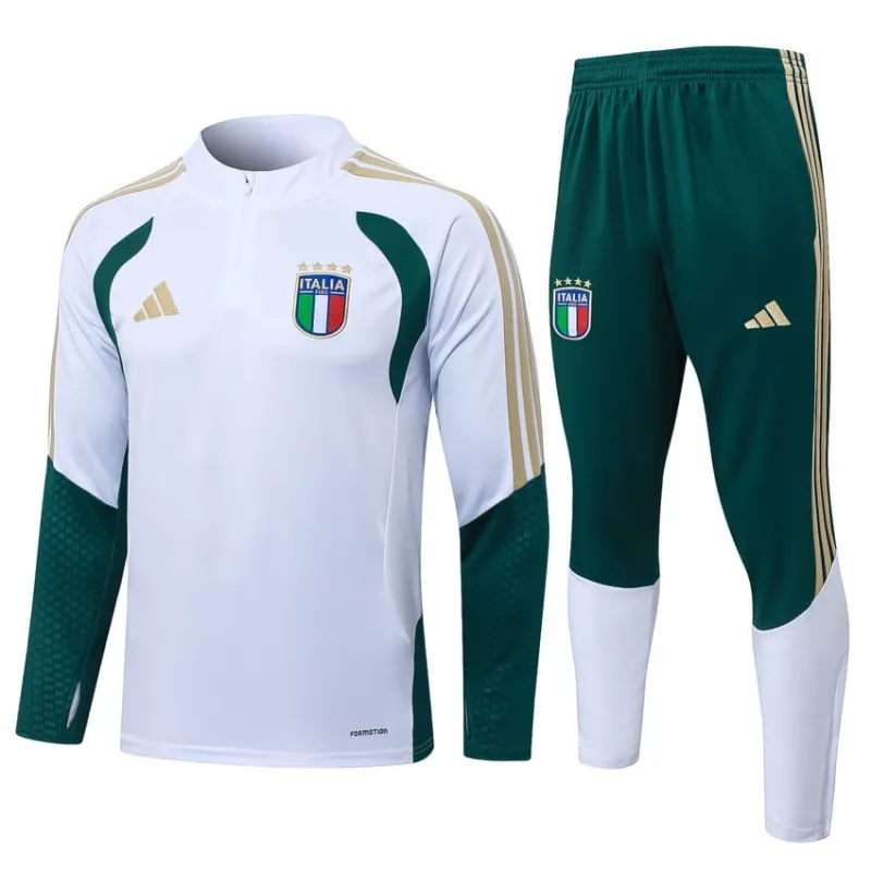Italien 2026/27 Trainingsanzug Weiß