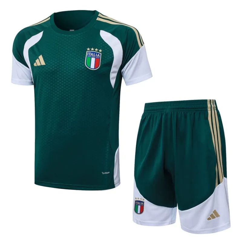Italien 2026/27 Trainingsset Grün